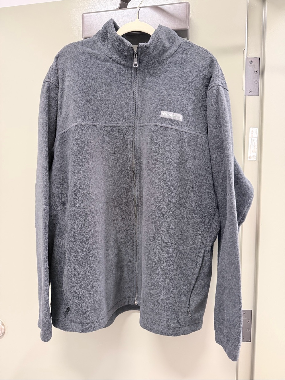 Columbia Men's Gray Full-Zip Fleece Jacket 3XT